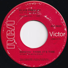 画像をギャラリービューアに読み込む, Elvis Presley - Wear My Ring Around Your Neck / Doncha' Think It's Time (7 inch Record / Used)