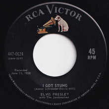 Load image into Gallery viewer, Elvis Presley - One Night / I Got Stung (7 inch Record / Used)