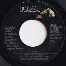 画像をギャラリービューアに読み込む, Evelyn Champagne King - Shame / I Don't Know If It's Right (7 inch Record / Used)