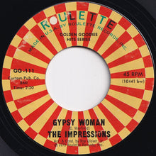 画像をギャラリービューアに読み込む, Impressions - Gypsy Woman / It's All Right (7 inch Record / Used)