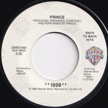 画像をギャラリービューアに読み込む, Prince - 1999 / Little Red Corvette (7 inch Record / Used)
