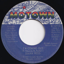 Load image into Gallery viewer, Diana Ross - I'm Coming Out / Give Up (7 inch Record / Used)