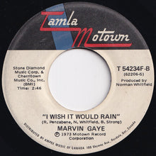 Load image into Gallery viewer, Marvin Gaye - Let's Get It On / I Wish It Would Rain (7 inch Record / Used)