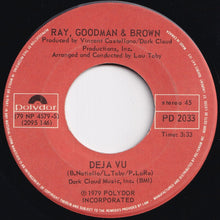 画像をギャラリービューアに読み込む, Ray, Goodman & Brown - Special Lady / Deja Vu (7 inch Record / Used)