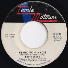 Load image into Gallery viewer, Edwin Starr - War / He Who Picks A Rose (7 inch Record / Used)