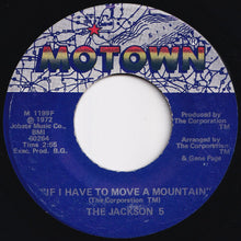 画像をギャラリービューアに読み込む, Jackson 5 - Little Bitty Pretty One / If I Have To Move A Mountain (7 inch Record / Used)