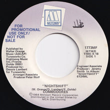画像をギャラリービューアに読み込む, Commodores - Nightshift / Nightshift (7 inch Record / Used)
