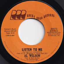 画像をギャラリービューアに読み込む, Al Wilson - Show And Tell / Listen To Me (7 inch Record / Used)