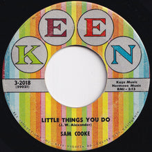 画像をギャラリービューアに読み込む, Sam Cooke - Everybody Likes To Cha Cha Cha / Little Things You Do (7 inch Record / Used)