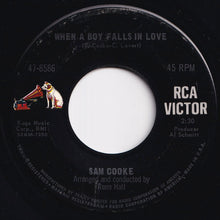 画像をギャラリービューアに読み込む, Sam Cooke - When A Boy Falls In Love / The Piper (7 inch Record / Used)