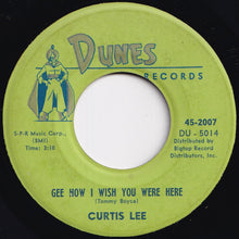 画像をギャラリービューアに読み込む, Curtis Lee - Pretty Little Angel Eyes / Gee How I Wish You Were Here (7 inch Record / Used)