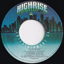 Load image into Gallery viewer, Tyrone Davis - Are You Serious / Overdue (7 inch Record / Used)