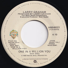 画像をギャラリービューアに読み込む, Larry Graham - One In A Million You / The Entertainer (7 inch Record / Used)