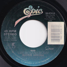 画像をギャラリービューアに読み込む, Michael Jackson - Bad / I Can't Help It (7 inch Record / Used)