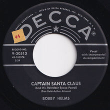 画像をギャラリービューアに読み込む, Bobby Helms - Jingle Bell Rock / Captain Santa Claus (And His Reindeer Space Patrol) (7 inch Record / Used)