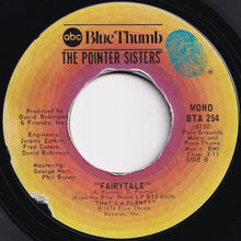 画像をギャラリービューアに読み込む, Pointer Sisters - Love In Them There Hills / Fairytale (7 inch Record / Used)
