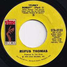 画像をギャラリービューアに読み込む, Rufus Thomas - Funky Robot (Part I) / (Part II) (7 inch Record / Used)