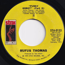画像をギャラリービューアに読み込む, Rufus Thomas - Funky Robot (Part I) / (Part II) (7 inch Record / Used)
