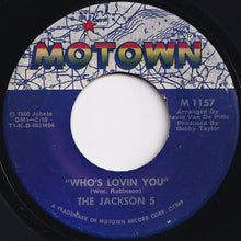 画像をギャラリービューアに読み込む, Jackson 5 - I Want You Back / Who's Lovin You (7 inch Record / Used)