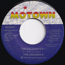 Load image into Gallery viewer, Jackson 5 - Hallelujah Day / You Made Me What I Am (7 inch Record / Used)