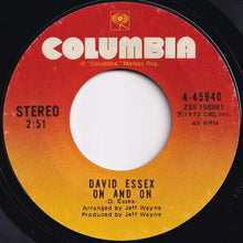 画像をギャラリービューアに読み込む, David Essex - Rock On / On And On (7 inch Record / Used)