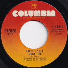 画像をギャラリービューアに読み込む, David Essex - Rock On / On And On (7 inch Record / Used)