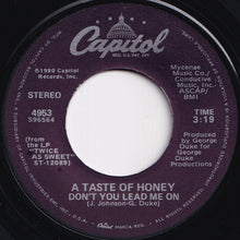 Load image into Gallery viewer, A Taste Of Honey - Sukiyaki / Don't You Lead Me On (7 inch Record / Used)