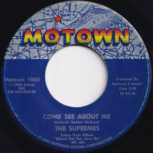 画像をギャラリービューアに読み込む, Supremes - Come See About Me / Always In My Heart (7 inch Record / Used)