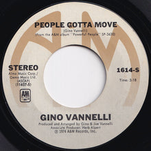 画像をギャラリービューアに読み込む, Gino Vannelli - People Gotta Move / Son Of A New York Gun (7 inch Record / Used)