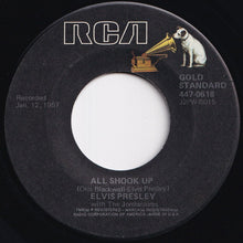画像をギャラリービューアに読み込む, Elvis Presley - All Shook Up / That's When Your Heartaches Begin (7 inch Record / Used)
