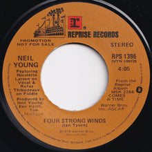 画像をギャラリービューアに読み込む, Neil Young - Four Strong Winds (Stereo) / (Mono) (7 inch Record / Used)