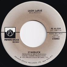 画像をギャラリービューアに読み込む, Starbuck - Moonlight Feels Right / Lash LaRue (7 inch Record / Used)