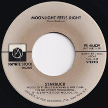 画像をギャラリービューアに読み込む, Starbuck - Moonlight Feels Right / Lash LaRue (7 inch Record / Used)