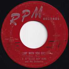画像をギャラリービューアに読み込む, B. B. Blues Boy King And His Orchestra - Jump With You Baby / Lonely And Blue (7 inch Record / Used)