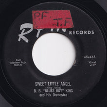 Load image into Gallery viewer, B. B. Blues Boy King And His Orchestra - Sweet Little Angel / Bad Luck (7 inch Record / Used)