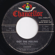 画像をギャラリービューアに読み込む, Fabian - Got The Feeling / Come On And Get Me (7 inch Record / Used)