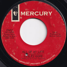 画像をギャラリービューアに読み込む, Lesley Gore - All Of My Life / I Cannot Hope For Anyone (7 inch Record / Used)