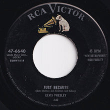 画像をギャラリービューアに読み込む, Elvis Presley - Blue Moon / Just Because (7 inch Record / Used)