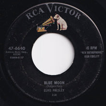 画像をギャラリービューアに読み込む, Elvis Presley - Blue Moon / Just Because (7 inch Record / Used)