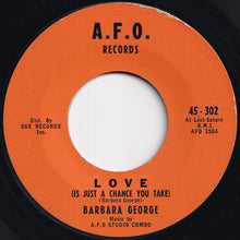 画像をギャラリービューアに読み込む, Barbara George - I Know (You Don't Love Me No More) / Love (Is Just A Chance You Take) (7 inch Record / Used)