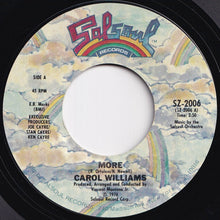 Load image into Gallery viewer, Carol Williams - More / More Of More (Disco Version) (7 inch Record / Used)