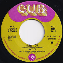 画像をギャラリービューアに読み込む, Act IV - Bless You / A Better Man Than I (7 inch Record / Used)