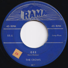 Load image into Gallery viewer, Crows - Gee / I Love You So (7 inch Record / Used)