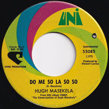 画像をギャラリービューアに読み込む, Hugh Masekela - Puffin' On Down The Track / Do Me So La So So (7 inch Record / Used)