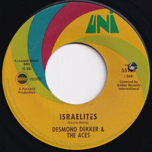 画像をギャラリービューアに読み込む, Desmond Dekker & The Aces - Israelites / My Precious World (The Man) (7 inch Record / Used)