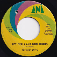 画像をギャラリービューアに読み込む, Blue Notes - Hot Chills And Cold Thrills / Never Gonna Leave You (7 inch Record / Used)