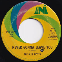 画像をギャラリービューアに読み込む, Blue Notes - Hot Chills And Cold Thrills / Never Gonna Leave You (7 inch Record / Used)