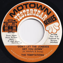 画像をギャラリービューアに読み込む, Temptations - Don't Let The Joneses Get You Down / Ball Of Confusion (That's What The World Is Today) (7 inch Record / Used)