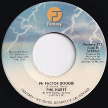 画像をギャラリービューアに読み込む, Phil Hurtt - Boogie City (Rock And Boogie Down) / PH Factor Boogie (7 inch Record / Used)