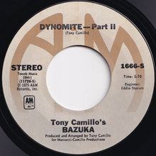 Load image into Gallery viewer, Tony Camillo's Bazuka - Dynomite (Part 1) / (Part 2) (7 inch Record / Used)